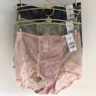 伊維斯正品 10710354 性感蕾絲高腰平角輕型收腹提臀女士內褲