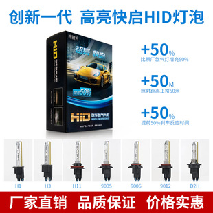 汽車HID高亮快啟氙氣燈泡H1H390059006D2H改裝 高亮近光燈透鏡線組