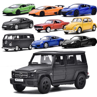 奔馳G63合金汽車模型回力開門玩具金屬86跑車仿真越野跑男孩禮物