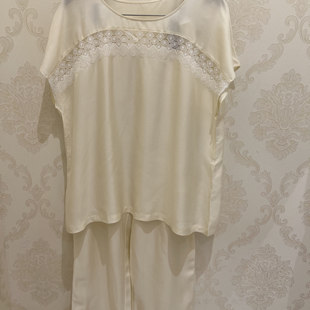 華歌爾WD60F4桑蠶絲加莫代爾爽滑寬松舒適睡衣家居服套裝 1199