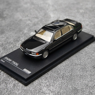 E38 合金汽車模型 老款 寶馬7系 BMW 750iL 寶馬 BOX