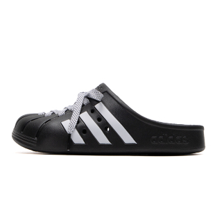 女鞋 夏季 新款 阿迪達(dá)斯正品 涼鞋 男鞋 運(yùn)動(dòng)半拖包頭洞洞鞋 JH9848 拖鞋