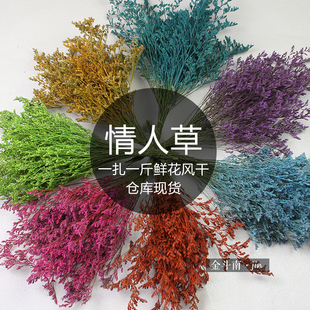 情人草干花彩色云南干花基地直發(fā)花店用花家居店鋪裝 飾花diy花材