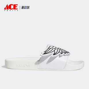 男女運動輕便透氣拖鞋 三葉草新款 GY2505 阿迪達斯正品 Adidas