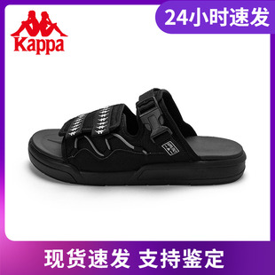 沙灘拖鞋 男夏戶外魔術貼涼鞋 K0C35LL18 新款 Kappa卡帕串標涼鞋