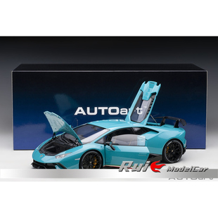 預1 12奧拓AUTOart蘭博基尼颶風performance超跑汽車模型