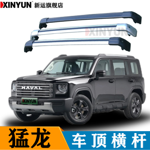 適用于新款 車頂橫杠支架鋁合金帶鎖防盜防銹耐用 哈弗猛龍鯊魚款