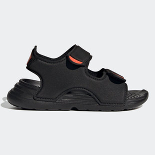 輕便運動露趾沙灘鞋 Adidas 兒童涼鞋 夏季 FY8064 阿迪達斯正品