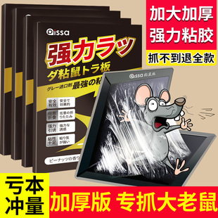 30張老鼠貼超強力粘鼠板抓大老鼠撲捉滅鼠膠沾一鍋端家用捕鼠神器