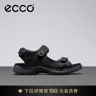 越野系列 牛皮舒適沙灘涼鞋 822183 女 ECCO愛步運動涼鞋