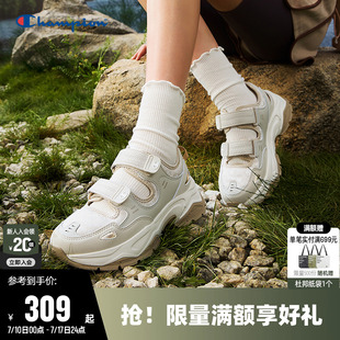 女魔術貼休閑沙灘瑪麗珍包頭厚底運動鞋 Champion冠軍25夏新款 涼鞋