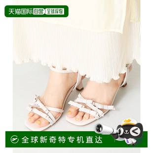 5622 TRaffic女士優雅蝴蝶結細高跟涼鞋 1h可退 日本直郵ORiental