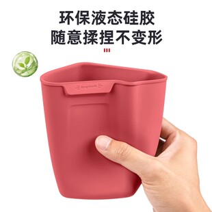 汽車車載垃圾桶掛式 汽車內實用垃圾袋前排車上置物收納用品雨傘桶