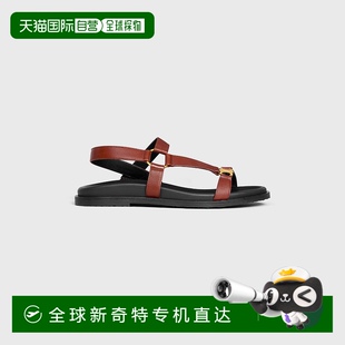 CELINE 思琳 MAUD TRIOMPHE 1h可退 小牛皮涼鞋 歐洲直郵CELINE