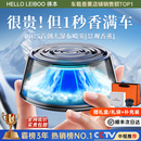 富士山下高檔車載香薰氛機汽車內用香水2025新款 持久留香自動噴霧