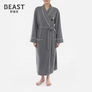 BEAST野獸派情侶熊貓雙面絨睡袍睡衣套裝 生日節日禮物