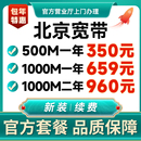 北京聯通寬帶辦理有線寬帶套餐光纖包年寬帶免費安裝 極速上門 報裝