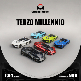 壹號站臺 三千年 OM1 TerzoMillennio 仿真合金汽車模型 預售