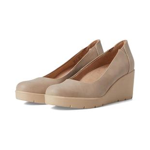 wedges 面休閑百搭 Naturalizer女深口單鞋 輕便舒適彈性鞋