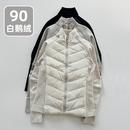 白鵝絨服內膽瑜伽秋冬季 輕薄款 跑步修身 羽絨服女短款 運動戶外新款