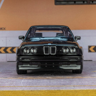 1987復古合金汽車模型雙開門回力兒童玩具車 36仿真寶馬BMW