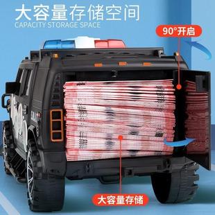 看不出來 箱創意 智能存錢罐男孩實用家里藏錢神器運鈔車汽車密碼