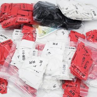 優質阻燃套管 絕緣管 帶標識熱縮管 汽車音響線材印字收縮管