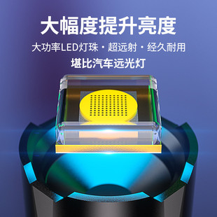熱銷跨境新品 多功能應急破窗安全錘充電伸縮超亮調焦遠射鋁合金手