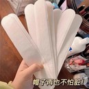 帽子防臟內貼帽沿衣領吸汗貼帽檐片縮小頭圍一次性帽墊防汗貼軍訓