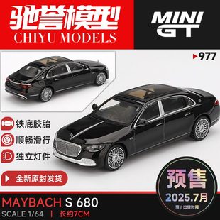 奔馳 合金汽車 971708GT模型 64MINI S6黑色邁巴赫