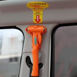 車用車上玻璃逃大號器汽車安全錘多功能破碎車載破窗錘轎車應急生