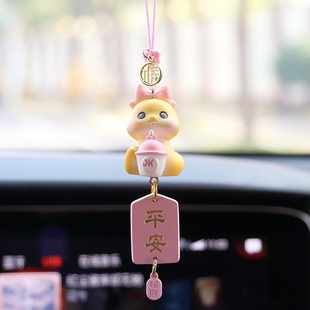 汽車(chē)掛件車(chē)內(nèi)平安吊飾可愛(ài)小蛇車(chē)載后視鏡裝 飾用品吊墜車(chē)載好物女