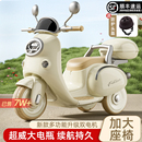 兒童電動車摩托車三輪男女寶寶小孩可坐可騎遙控2025新款 玩具車