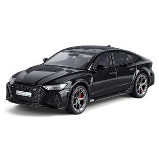 智冠正版 24奧迪RS7合金汽車模型仿真轎車兒童聲光玩具禮物