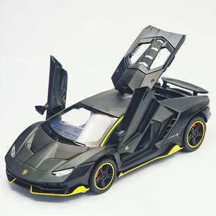 新款 蘭博LP770合金車模型仿真賽車跑車兒童小汽車玩具車 建元