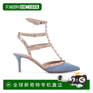 尖頭高跟涼鞋 香港直郵Valentino UW2S0375VOD鉚釘 99新未使用