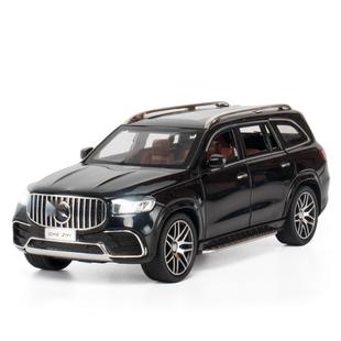 24大奔GLS63合金汽車模型擺件玩具 仿真1 泡沫盒裝