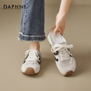 一腳蹬懶人拖鞋 達(dá)芙妮厚底包頭半拖鞋 德訓(xùn)鞋 夏透氣涼鞋 女2025新款