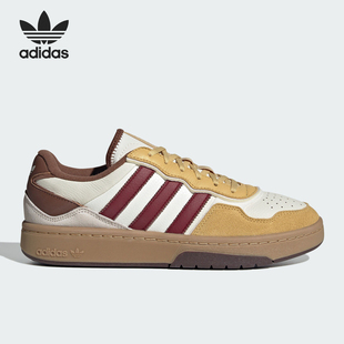 低幫系帶輕便板鞋 三葉草男女同款 JQ3154 阿迪達斯官方正品 Adidas