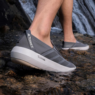 徒步鞋 2025男女低幫輕便戶外經典 JR1820 阿迪達斯官方正品 Adidas