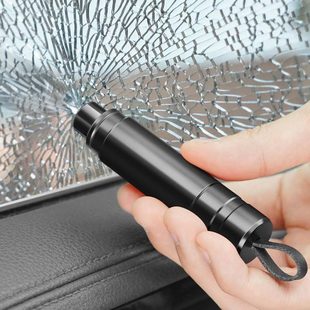 汽車破窗器車用撞針式 破窗錘逃生神器安全錘多功能救生車載應(yīng)急器