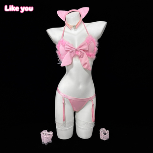 Like You內(nèi)衣女純欲性感約會誘惑qqny小胸平胸友好睡衣免脫尺度大