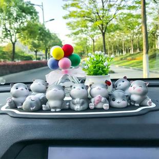 創(chuàng)意汽車擺件車載高檔男女禮品可愛車飾車內(nèi)飾品個(gè)性 禮物小貓擺飾