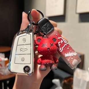 k6專用汽車鑰匙包扣殼男 適用于江淮瑞風S3鑰匙套s4瑞風M3