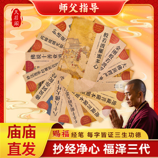 正版 靜心臨摹抄經(jīng)本地藏金剛手抄本字帖成人練字硬筆字帖