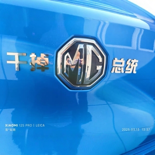 名爵干掉MG總統汽車車貼不銹鋼材質個性 車標貼定制 創意文字改裝