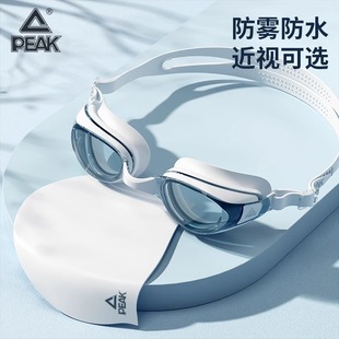 匹克泳鏡高清防水防霧女近視度數男專業游泳眼鏡潛水裝 備泳帽套裝