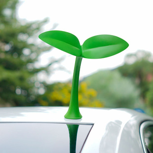 汽車(chē)車(chē)頂裝 小樹(shù)苗惡魔角賣(mài)萌防撞貼外飾用品 飾3D立體車(chē)貼可愛(ài)個(gè)性