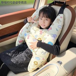 車載抱枕兒童車上后排睡覺神器汽車頭枕腰靠防勒脖可愛卡通睡護枕