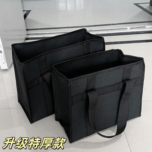正品 手提收納包特厚帆布工具包黑色加厚耐磨手提包大容量包電工包